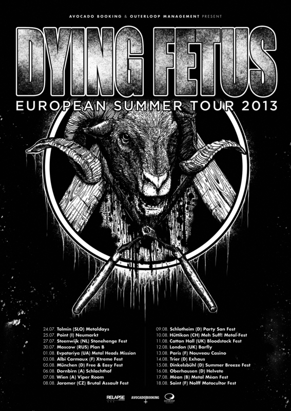 DYING FETUS Announce European Headline Tour NataliezWorld