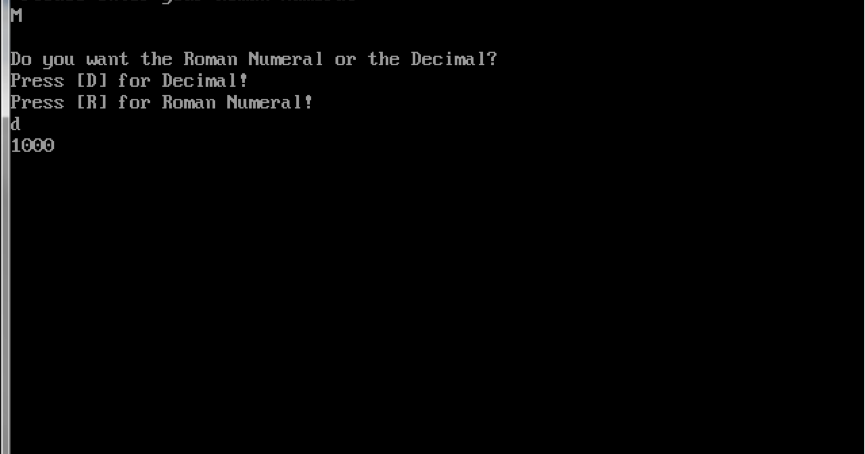 Halim Deedar: C++ PROGRAM: that converts a number entered in roman