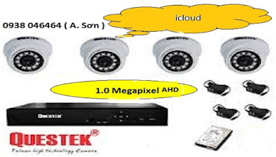 TRỌN BỘ 04 CAMERA AHD RÕ NÉT GIÁ CẠNH TRANH