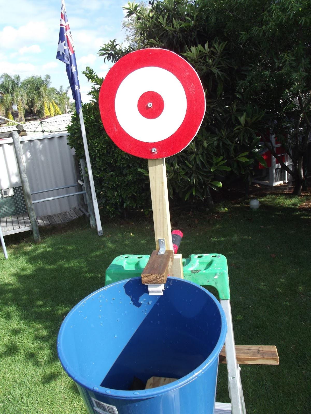 Backyard Play Project Ideas Dunk Bucket