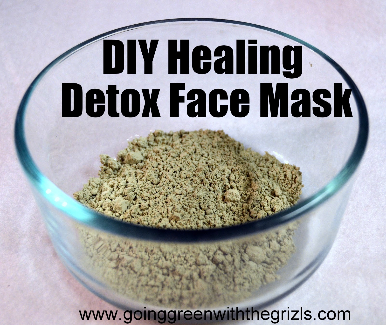 Diy Healing Detox Face Mask Homespun Aesthetic