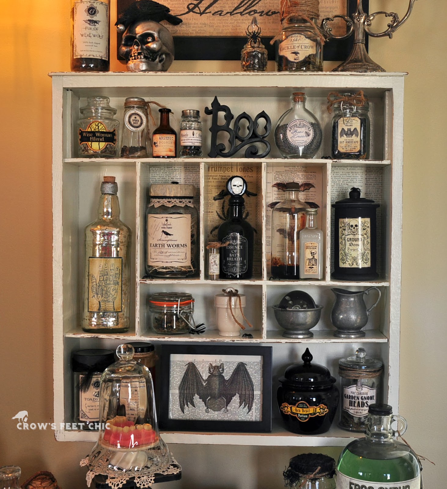 Halloween Apothecary 2013 Crow's Feet Chic