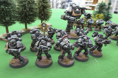 Horus Heresy, Warhammer 30k, Raven Guard, Betrayal at Calth, Dreadnought, Tactical Squad