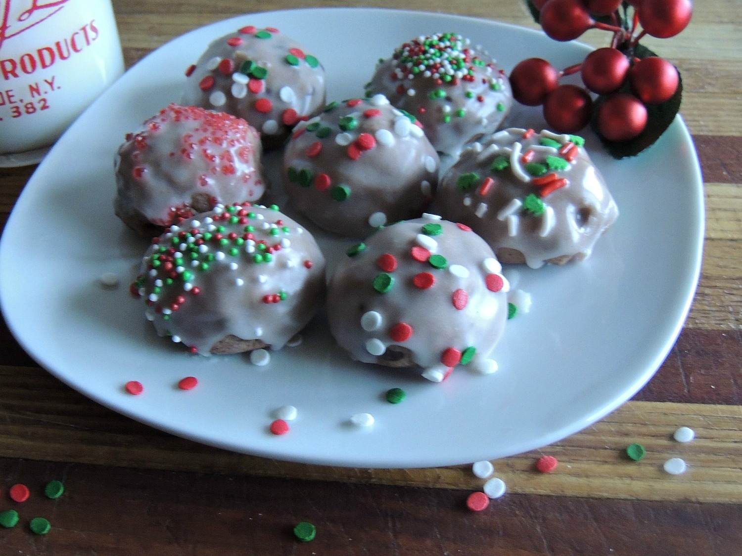 italian chocolate ball cookies