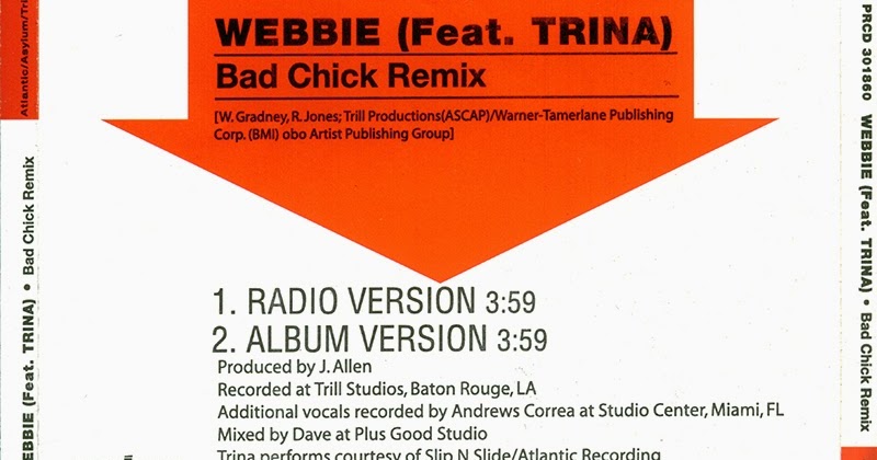 Webbie - Bad Chick (Remix) Featuring Trina Webbie - Bad Chick (Remix) Featuring Trina