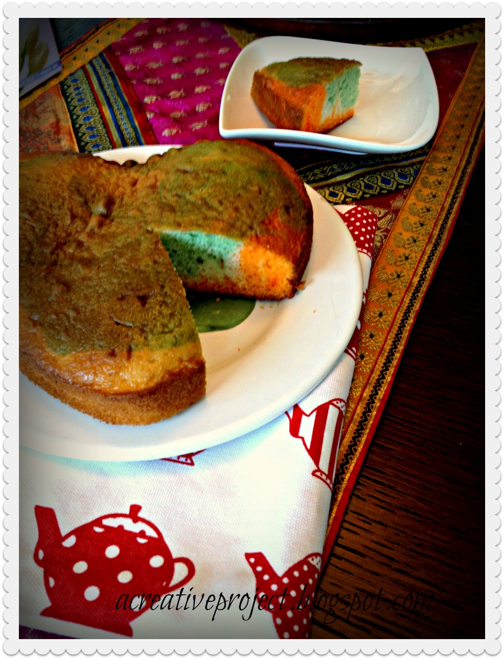 Tricolour Cake Recipe Tricolour Cake Recipe