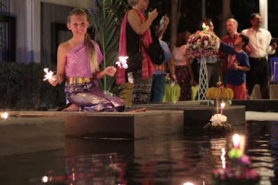 Yi Peng Festival Lantern Display 2013 Sawasdee Asean The