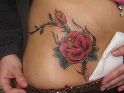Tattoos For Girls On Hip