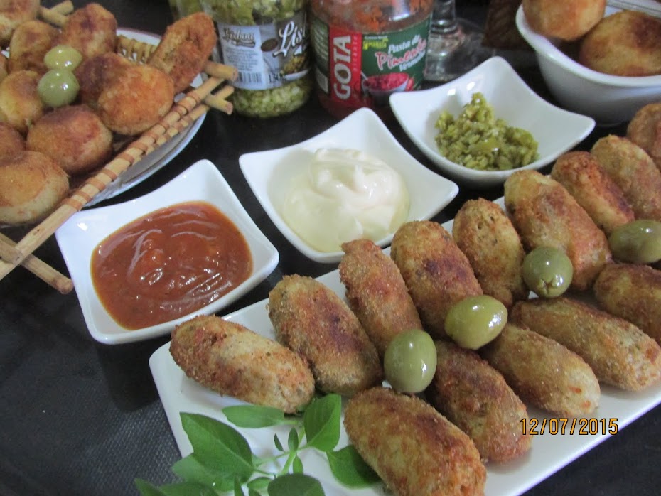 CROQUETES DE PIRACUÍ - FARINHA DE PEIXE