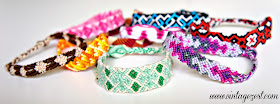 Craft Rewind: Friendship Bracelets on Diane's Vintage Zest!