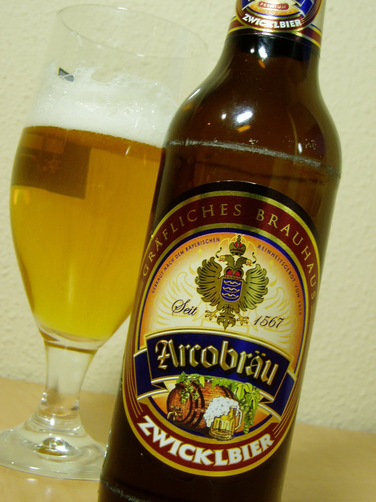 Hipos Urinatum, blog de cervezas: Arcobräu Zwickelbier