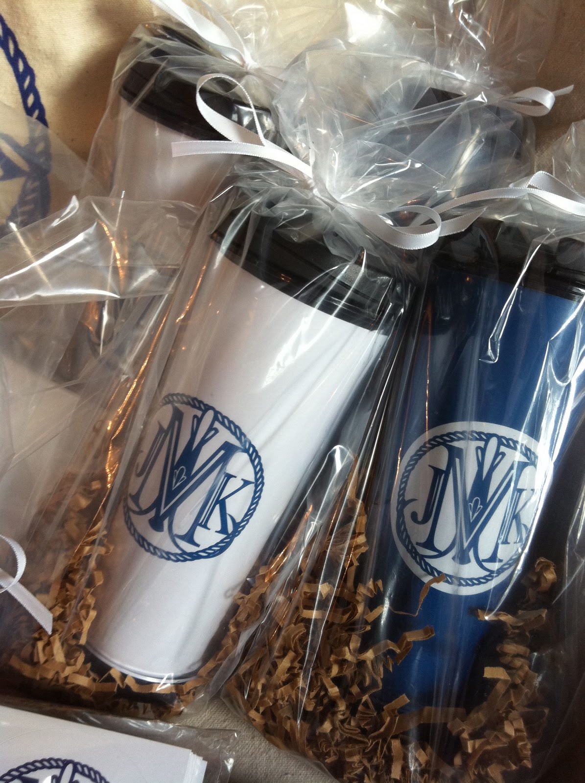 Savannah Designer, Emily McCarthy BLOG Nautical Monogram Gift Basket