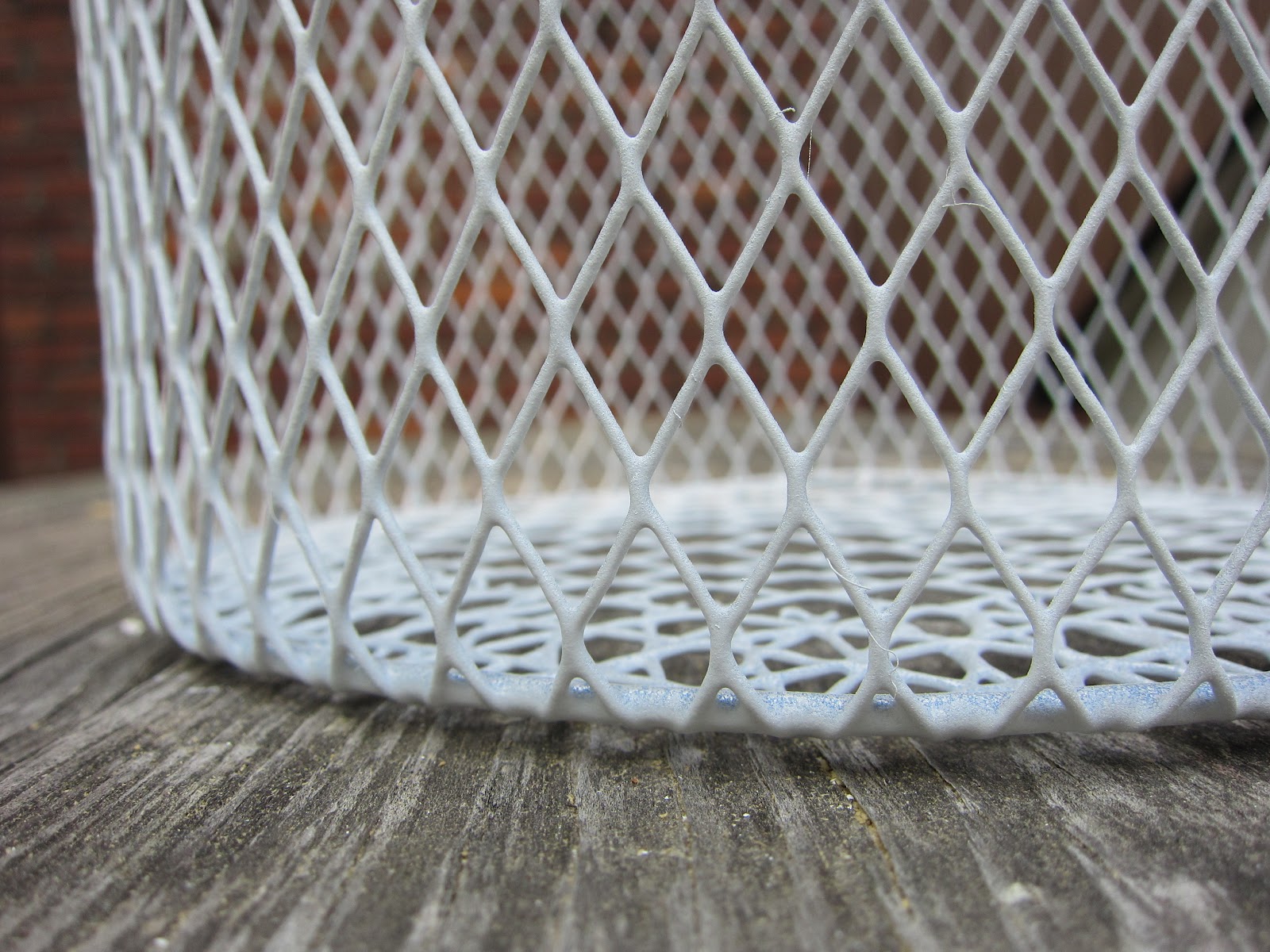 Frugal Ain't Cheap Wire waste basket