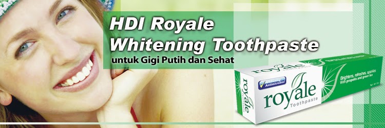 Royale Whitening Jenis Pasta Pemutih Gigi Alami