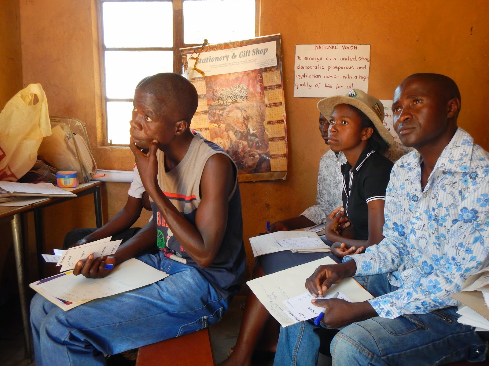 ESL Trail Literacy Training in Zimbabwe