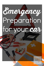 Emergency Preparation In Your Car  :: OrganizingMadeFun.com