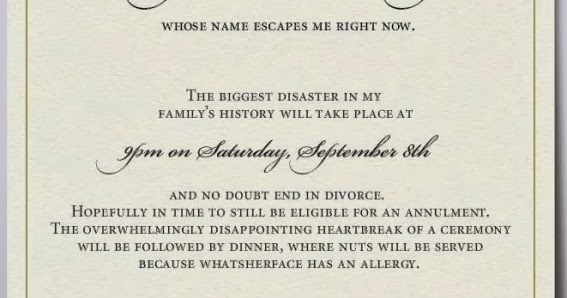 Undangan Desain Unik Katakata Untuk Undangan Pernikahan