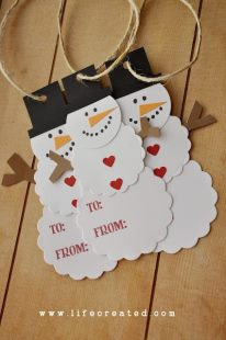 Enfeite de árvore de Natal - boneco de neve de papel Enfeite de árvore de Natal - boneco de neve de papel