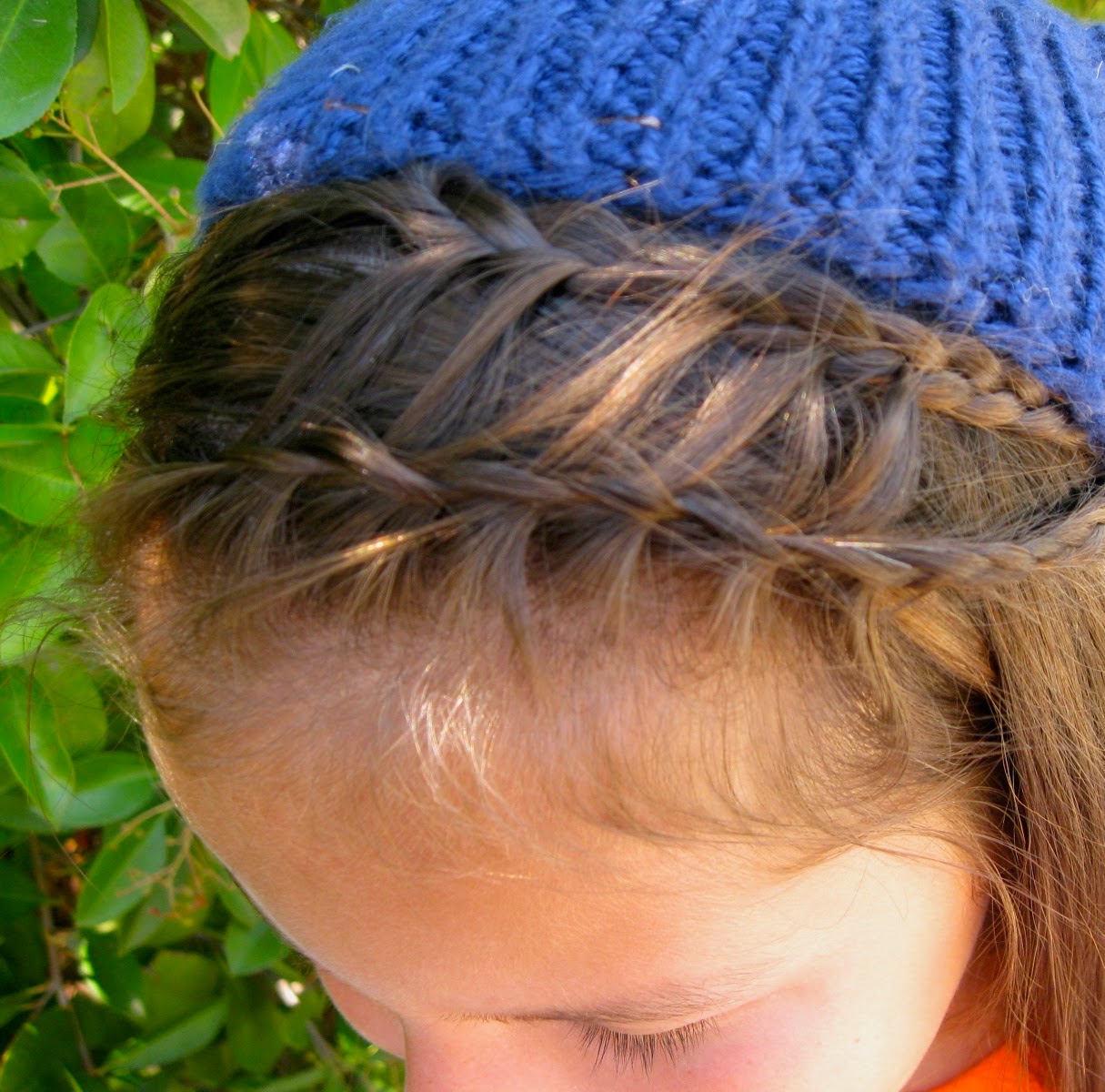 Hairstyle Lace Headband Ladder Braid Bow Peep