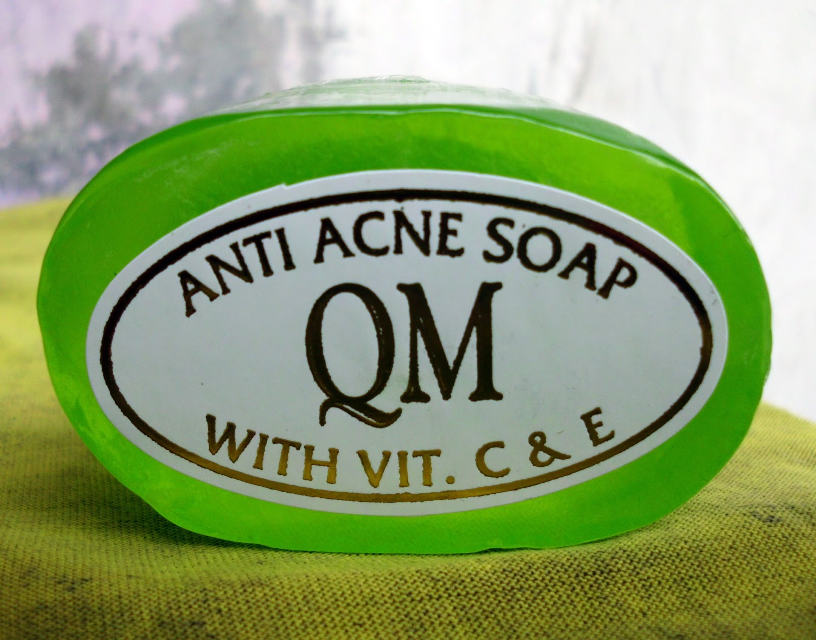 Toko Almishbah 085725881971 yogyakarta QM ANTI ACNE SOAP with vit