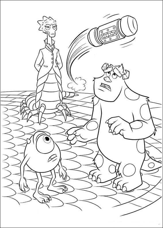 Fun Coloring Pages: Monsters University Coloring Pages