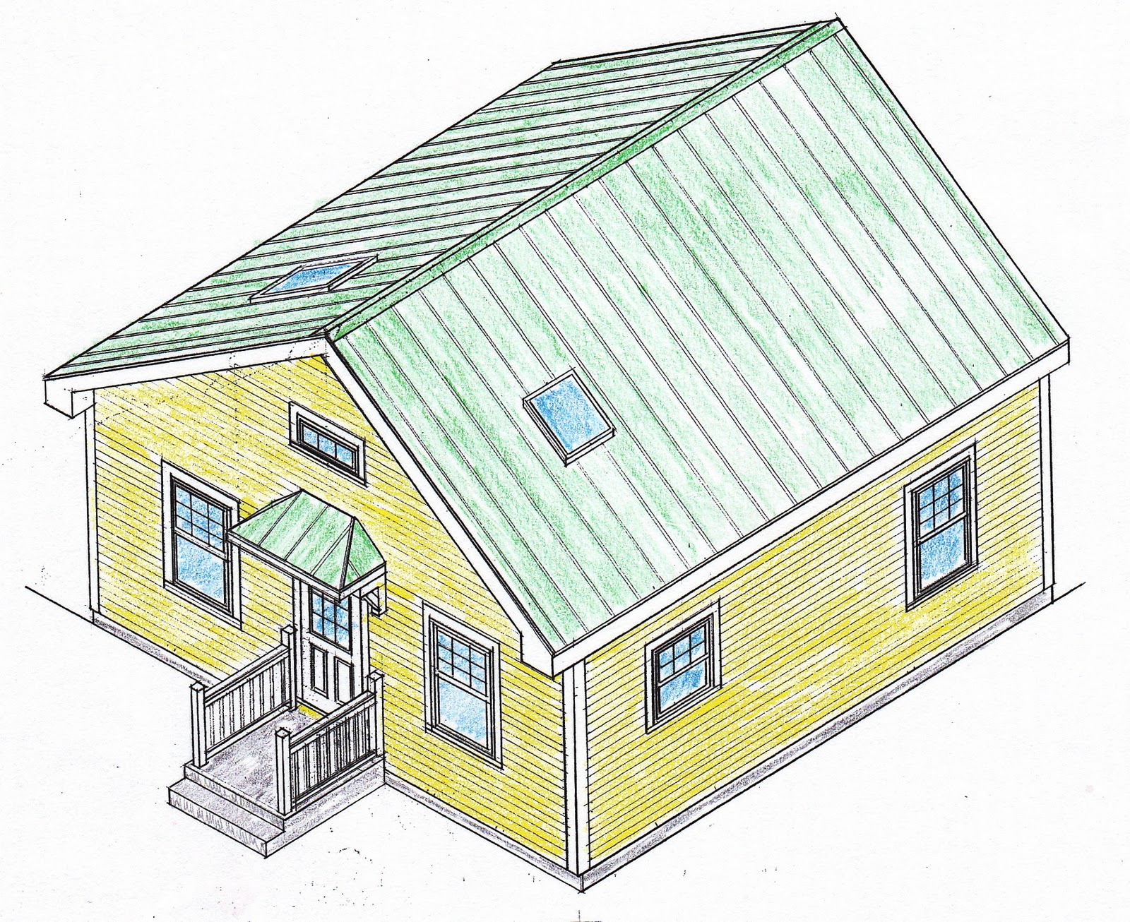 isometric house plans