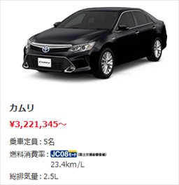 トヨタ カムリとホンダ アコードの実燃費は 比較 くるまン