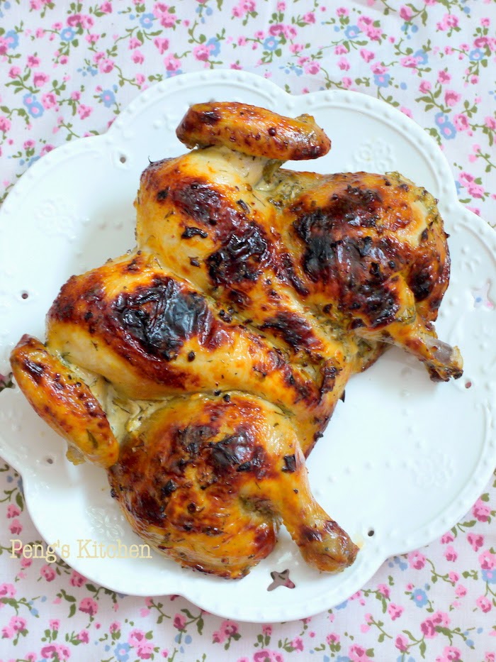 Peng's Kitchen Yogurt Marinated Roast Chicken