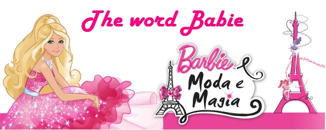 The word Barbie