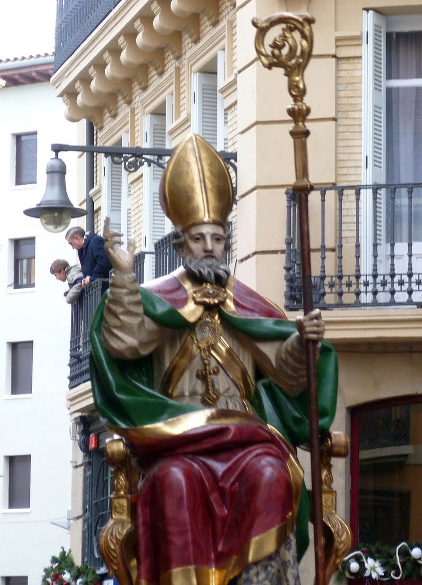 San Saturnino en procesión