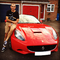 My two other passions aside of acting: Pink Floyd & Ferrari