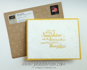 Stampin' Up! Feels Goods Card