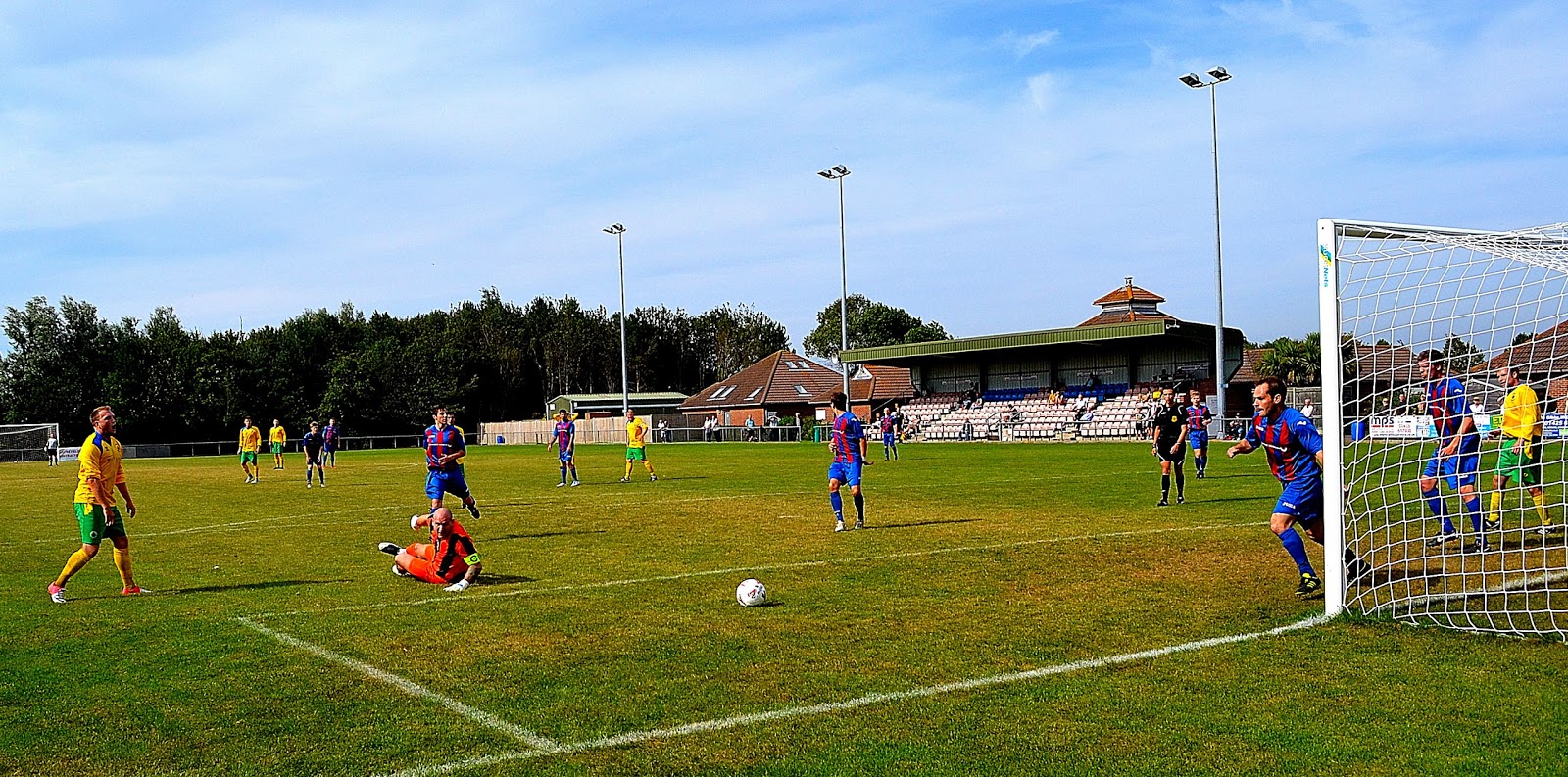 Hopping Around Hampshire 25. New Milton Town FC