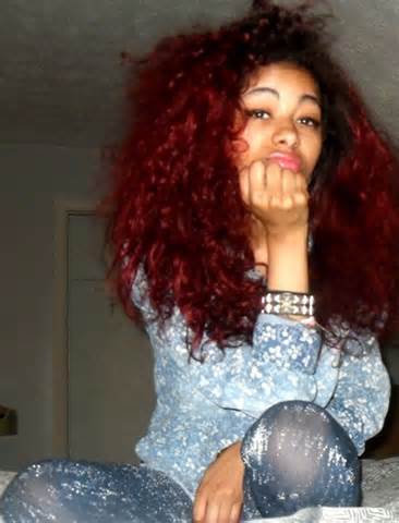 Health And Beauty Natural Hair Dyed Red Color 2016