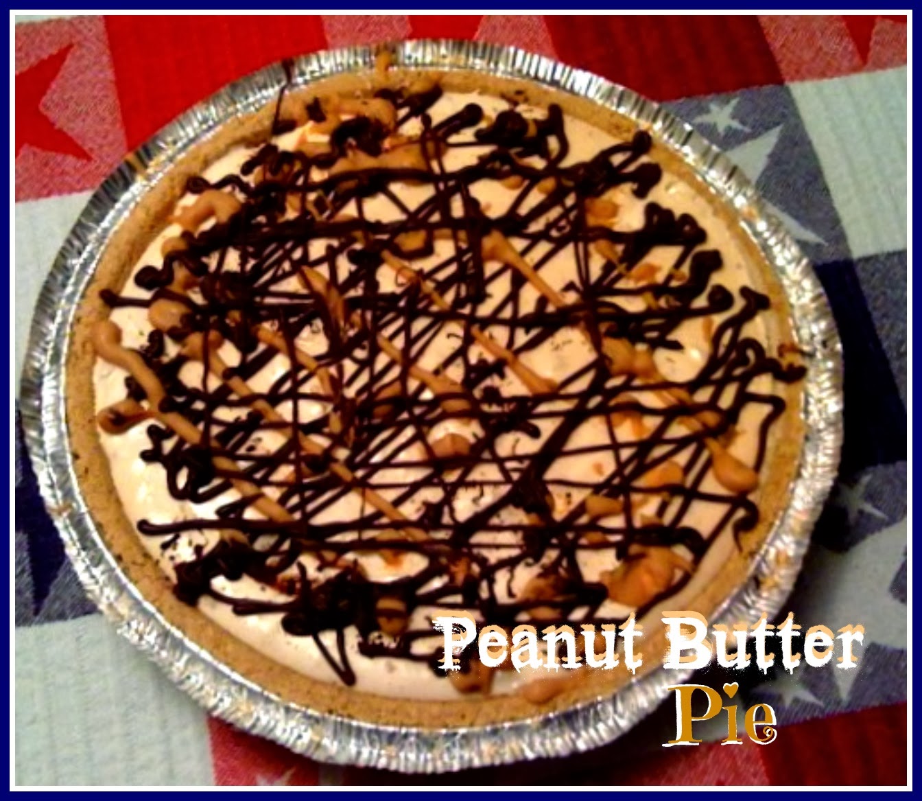 Sweet Tea and Cornbread Peanutiest Peanut Butter Pie!