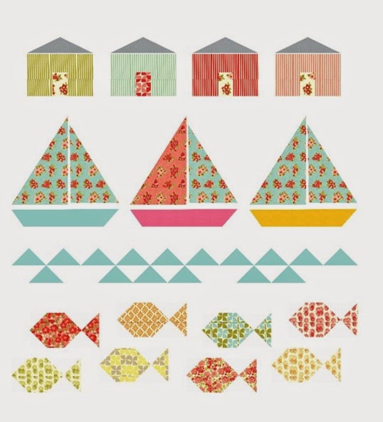 Pretty Little Quilts Summer Beach Quilt Tutorial