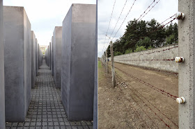 Monumento al holocausto y Sachsenhausen