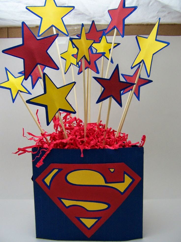Decoración de Fiestas Superman
