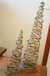 DIY Christmas trees! Click on pic for tutorial.
