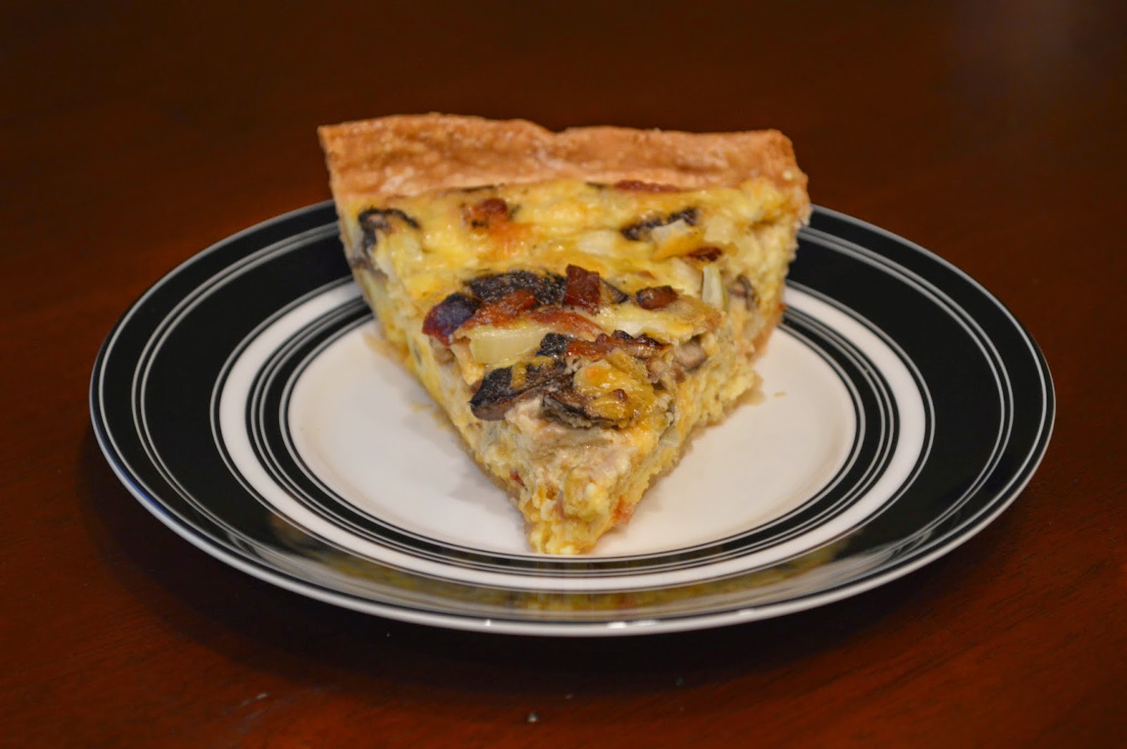 One Day At A Time From My Kitchen To Yours Bacon, Onion and Mushroom