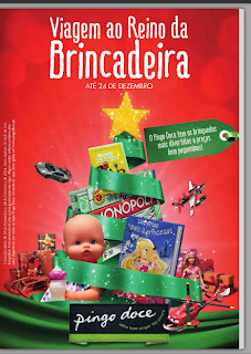 Novo folheto brinquedos do Pingo Doce Viagem ao Reino da Brincadeira