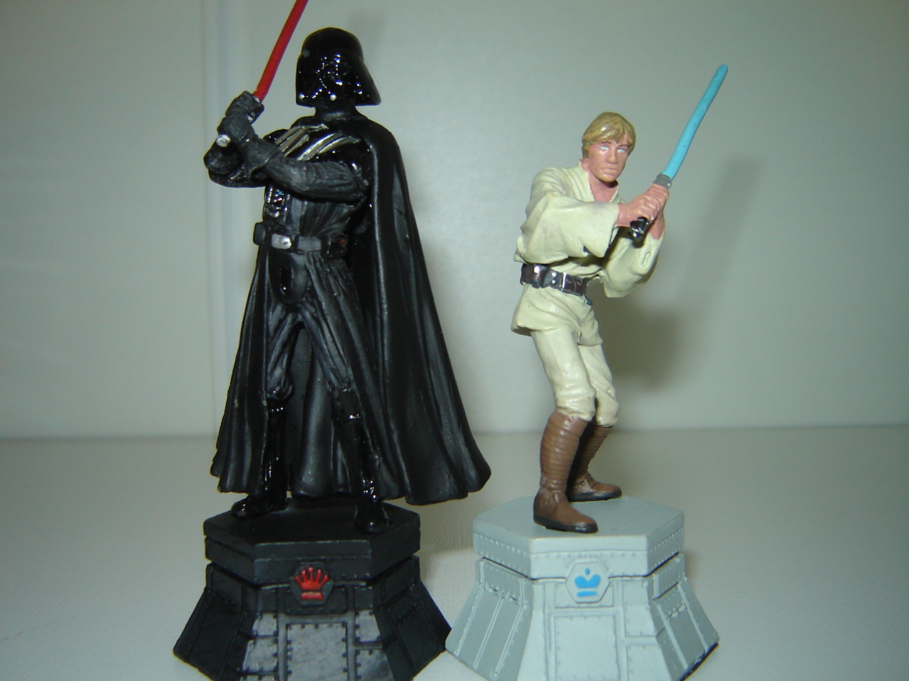 Submundo HQ: Star Wars - Xadrez: FOTOS da Coleção (Darth Vader + Luke  Skywalker)!!!