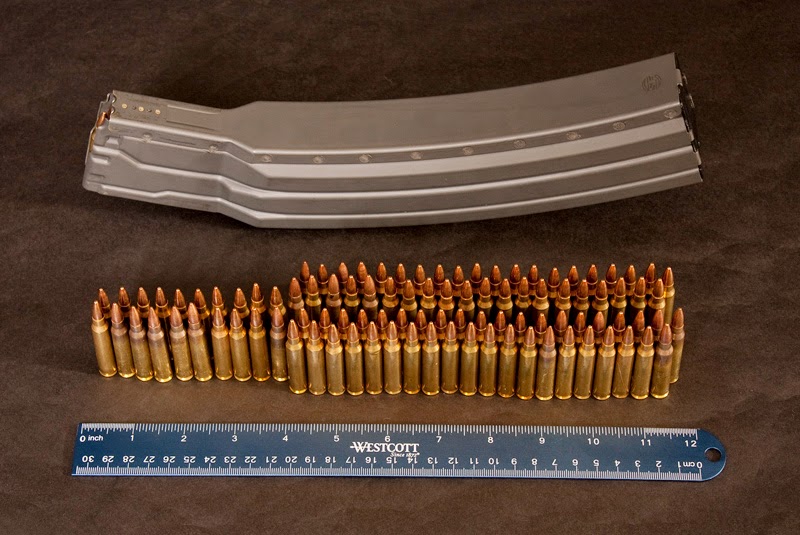 Silvercore Firearms Training BC MAG5100 HighCapacity Magazine, 100