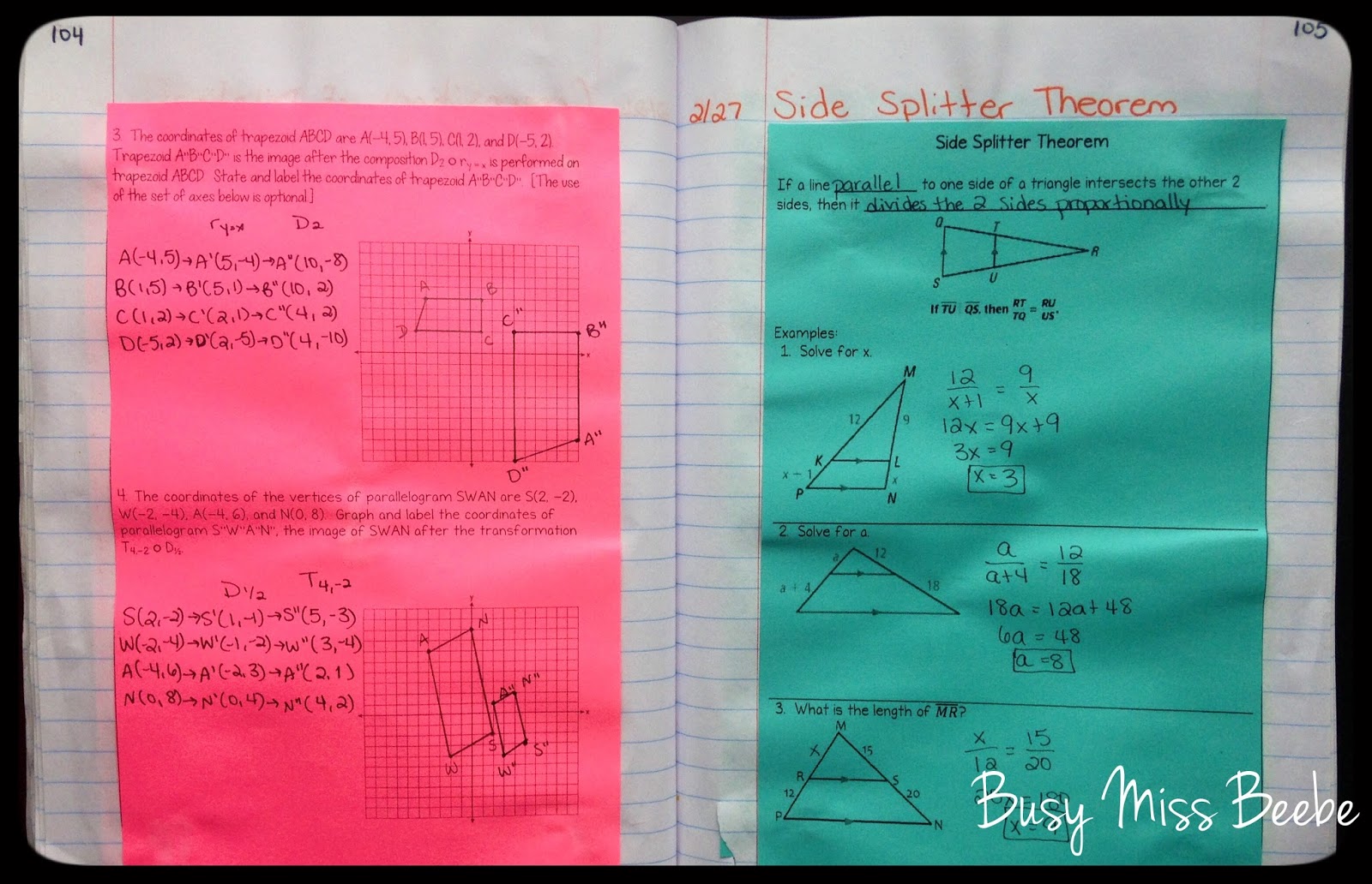 Busy Miss Beebe: August 2015