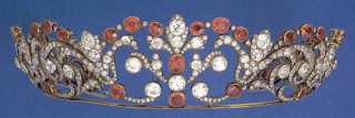 تيجان ملكية  امبراطورية فاخرة Ruby+diamond+tiara+diadem