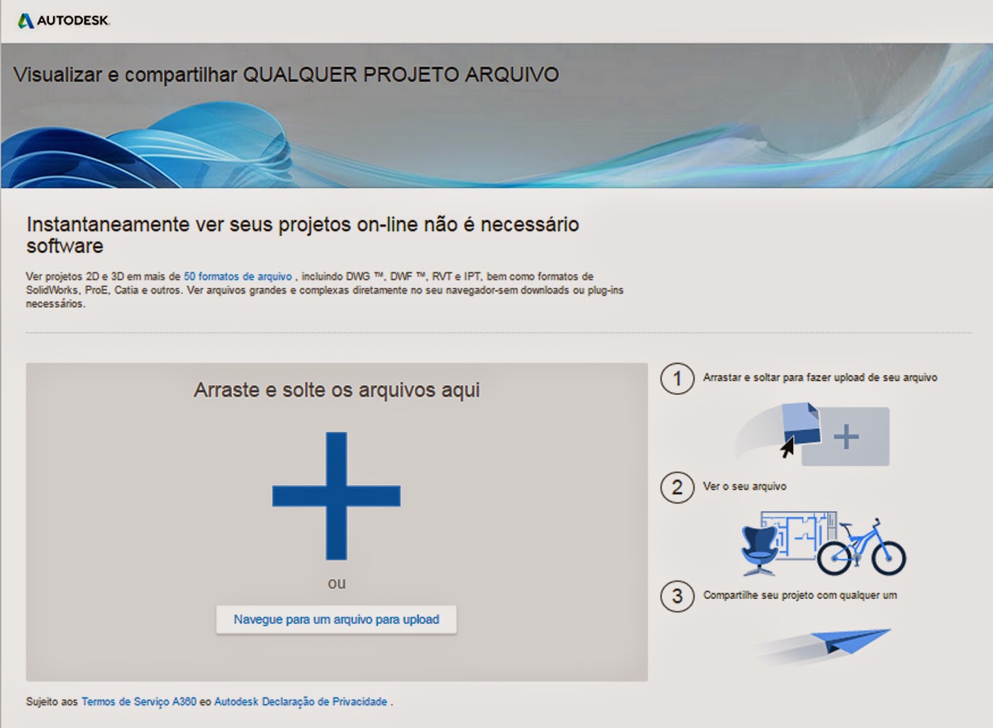 Downloads de softwares gratuitos da Autodesk