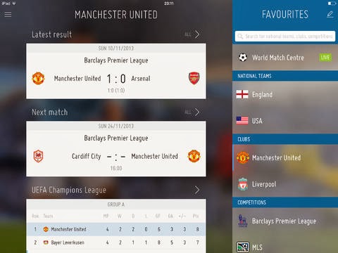 FIFA App Android for footbal fans FIFA App Android for footbal fans