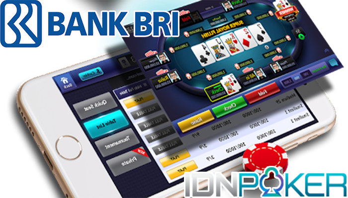 Situs Agen Poker Online Bank BRI Online