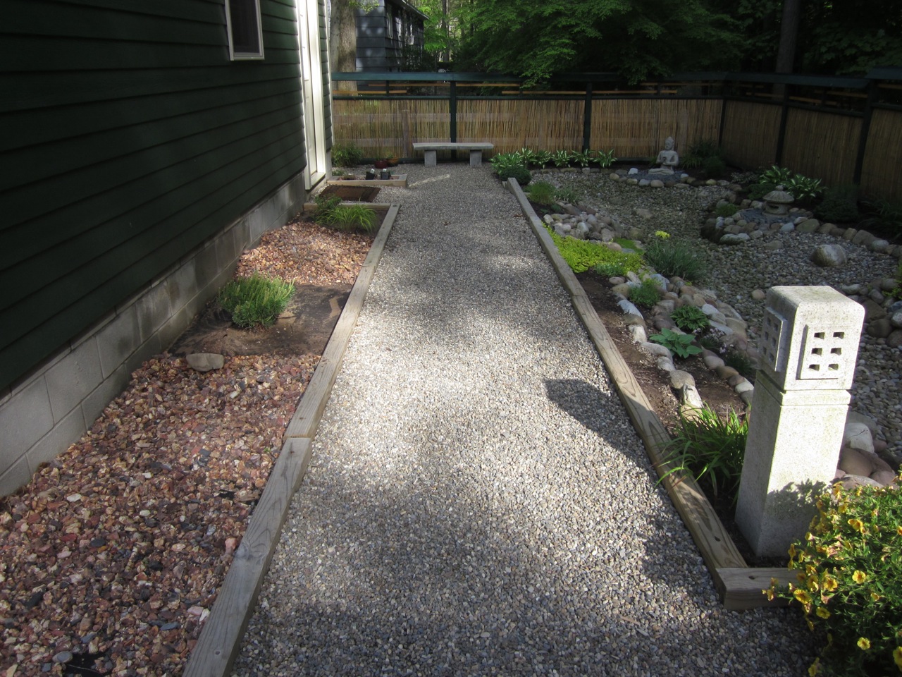 My Zen Garden SShaped Bench