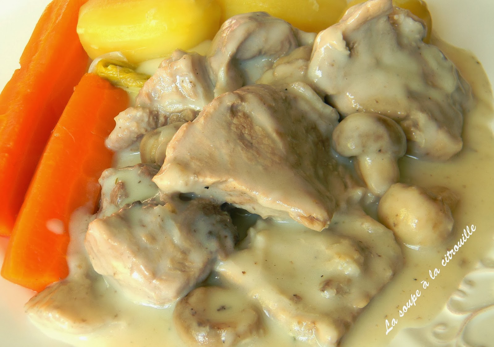 Blanquette De Veau C3 A0 Lancienne Blanquette De Veau A L